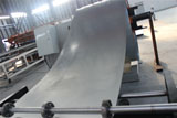 Sheet expanded metal machine