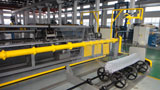 Fence knitting machine