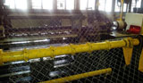 Chain link fabric machine