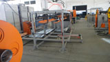 Expanded metal lath collecting table