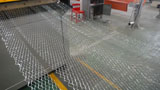 Self furring lath making machine