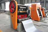 Expanded metal making machine
