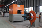Self furring metal lath machine