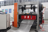 Expanded metal mesh making machine