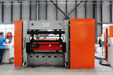 Automatic expanded metal mesh machine