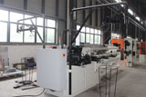 Chain link fence machine