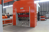 Expanded mesh making machine