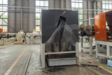 Self furring lath machine