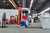 Darbed wire machine