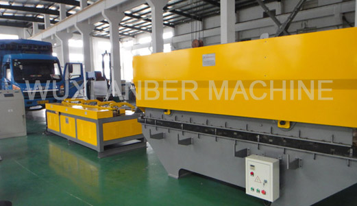 The 2D lattice girder welding machine